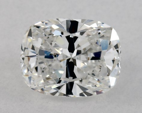 This Lab-Grown diamond 1.15 carat cushion modified E color VVS2 clarity has Very Good proportions and a diamond grading report from GIA